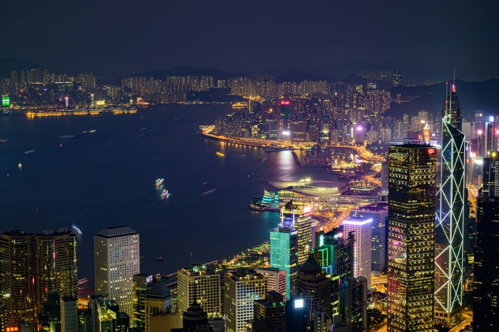 Photo of Hong Kong Skyline at Night